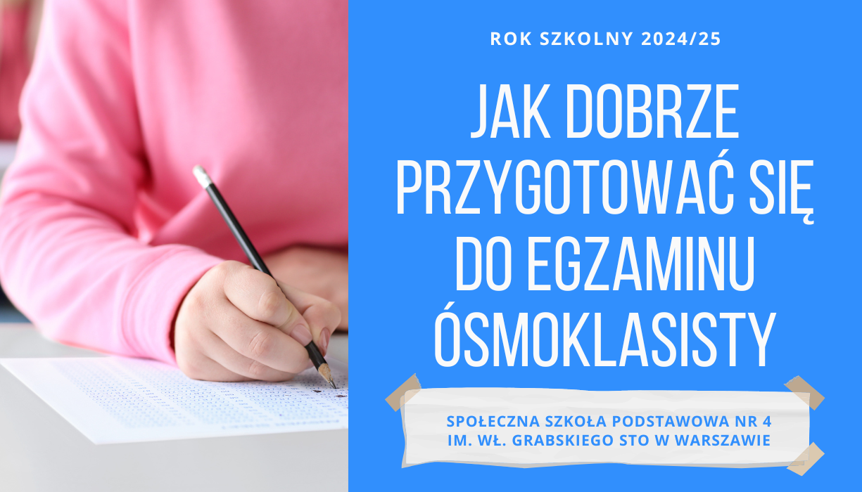 Egzamin Ósmoklasisty w roku szkolnym 2024/25